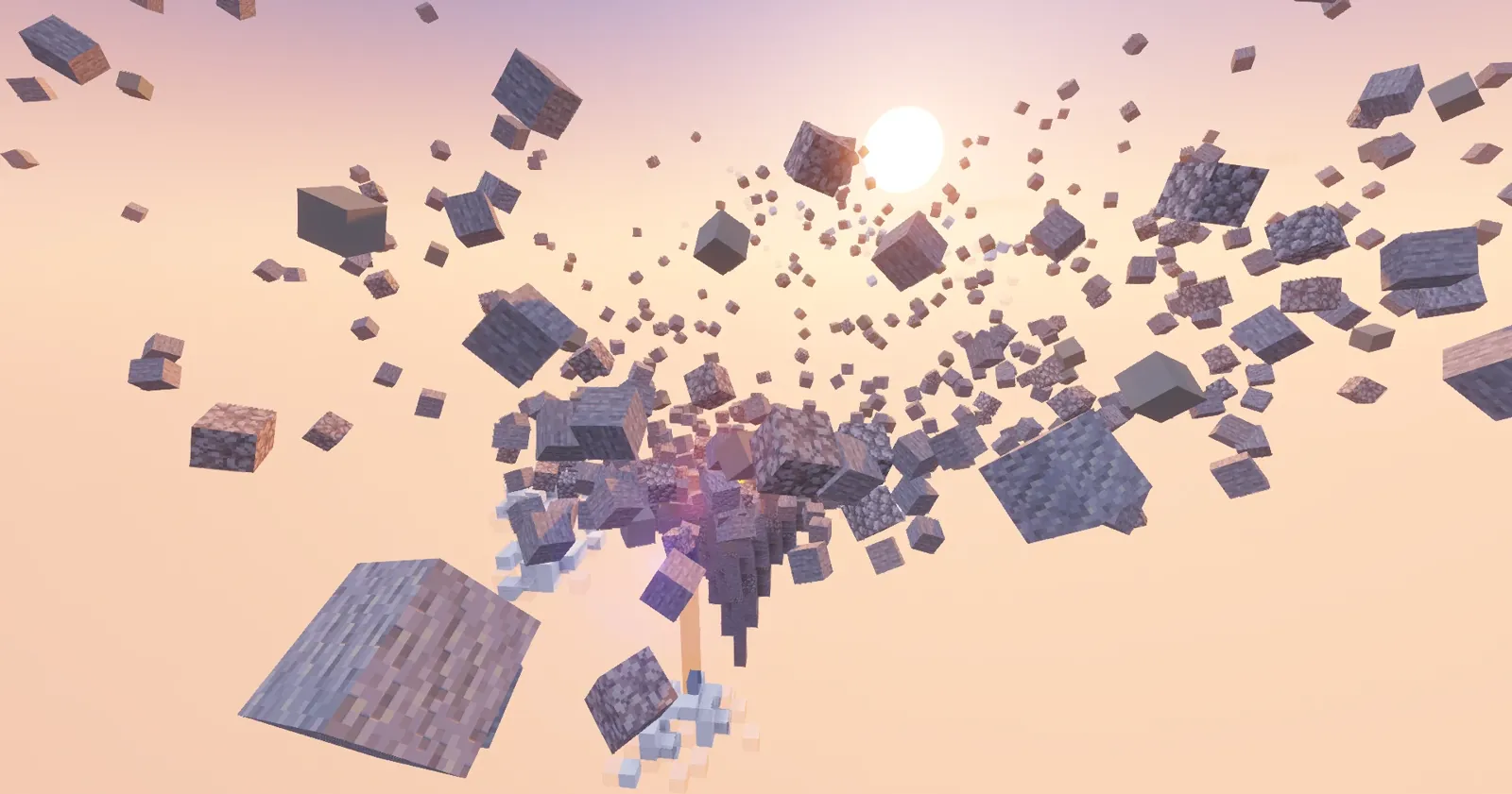 Les premiers blocs apparaissent